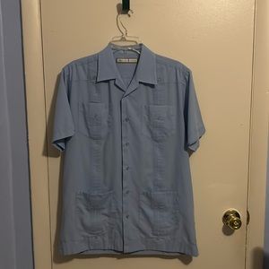 Monte Carlo S Guyabera Style Shirt